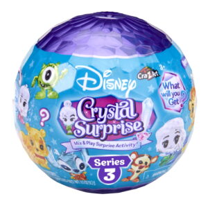 Cra-Z-Art Disney Crystal Surprise Series 3 Mystery Toy – Collectible Disney Characters Surprise Toy for Kids Ages 3+