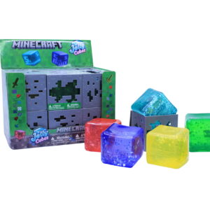 Minecraft Jelly Cube, Novelty Fidget Toy, Collectable, Children Ages 3+