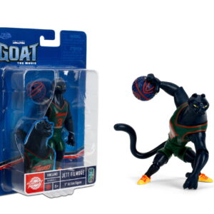 Jada GOAT The Movie JettAction Figure – 5” Scale Collectible with Roarball Accessory 5” Figure by Jada Toys