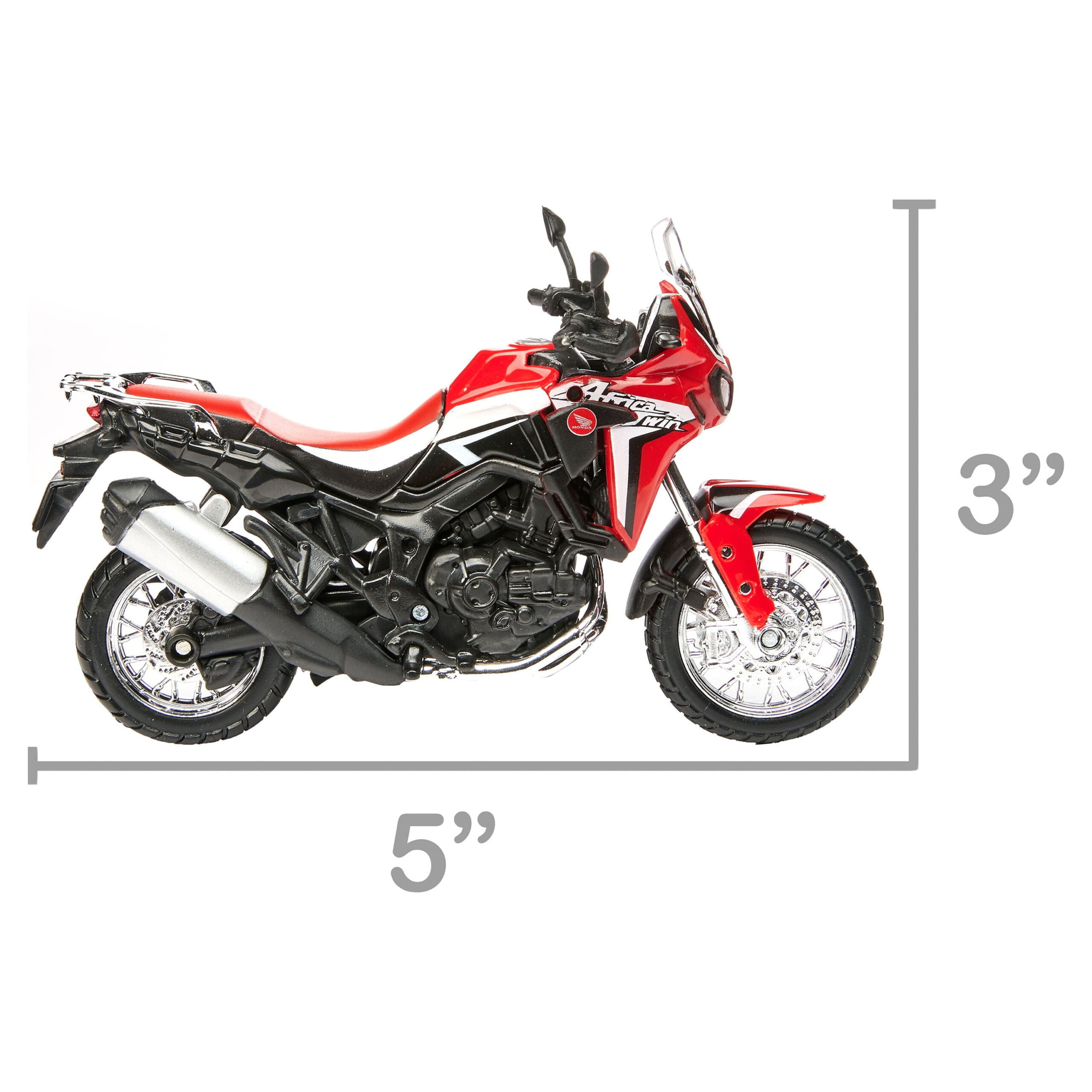 Adventure Force 1:18 Scale 2 Wheelers Play Vehicle Motor Bike Diecast 1 Pack (Styles May Vary) - Image 3