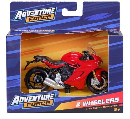 Adventure Force 1:18 Scale 2 Wheelers Play Vehicle Motor Bike Diecast 1 Pack (Styles May Vary) - Image 9