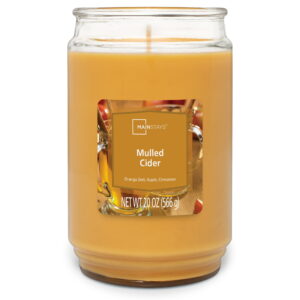 Mainstays Mulled Cider Scented Single Wick Candle, 20 oz.