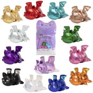 Aphmau MeeMeows 11” Classic Mystery Plush Toy, Dragon, YouTube Gaming Channel, Plush Mystery Box, Blind Box, 1 of 8 Possible Dragon MeeMeows, Official Merch