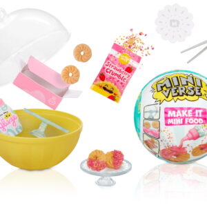 MGA's Miniverse Make It Mini Foods, Cafe Series 3, Novelty Food Toy, Ages 8+
