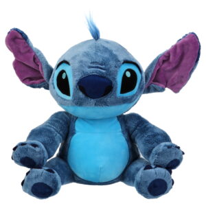 Disney Stitch 14-inch Fuzzy Plush Stuffed Animal, High Quality Soft Plush Toy, Kids Ages 2+