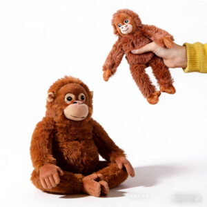 Orangutan Monkey Stuffed Animal Plush Toys 7.5in Mini Jumbo Plushie Toy Birthday Gifts for Wild Onez Wildlife Animals