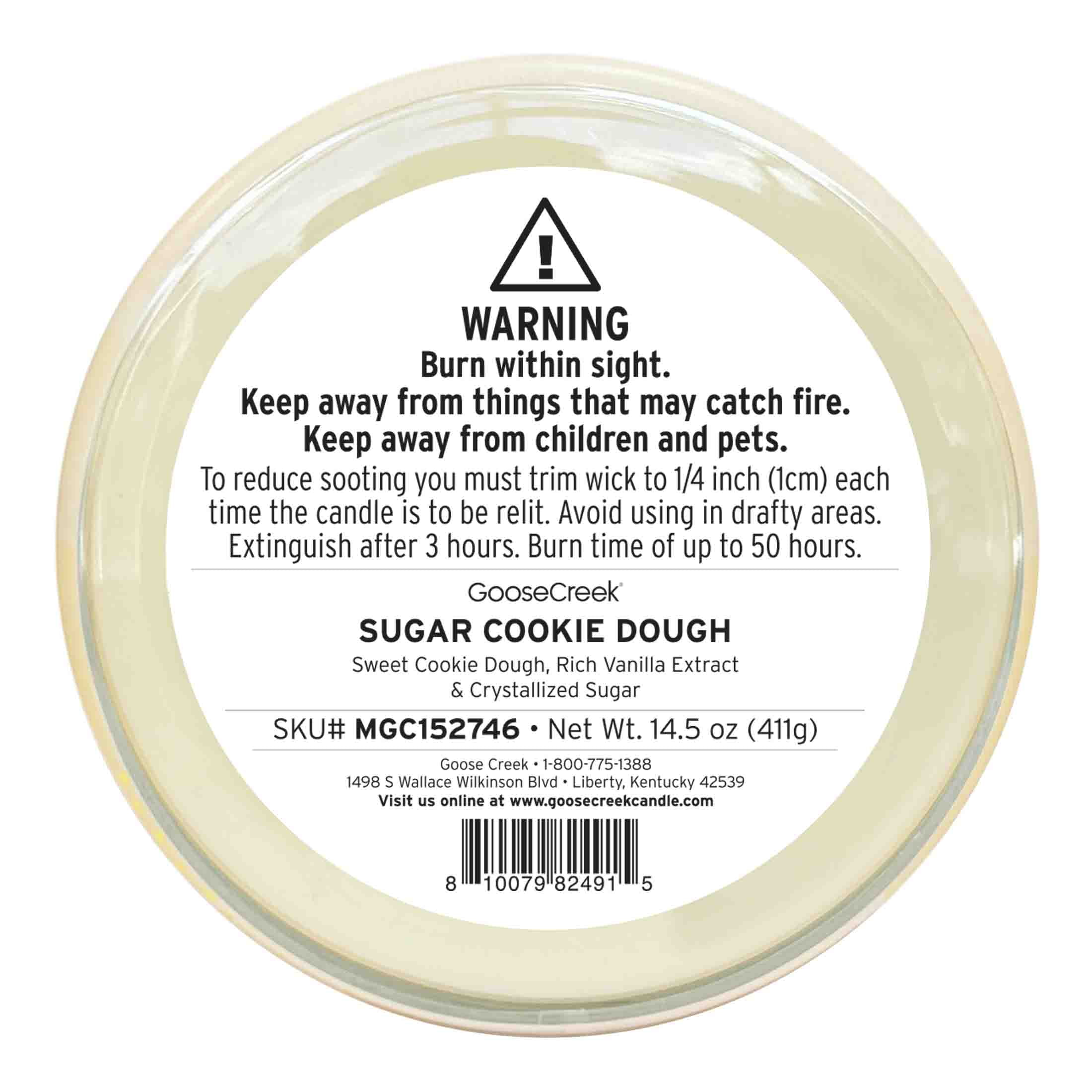 Goose Creek 3-Wick Pillsbury Chocolate Chip Cookie Dough Scented Jar Candle, 14.5oz. - Image 11