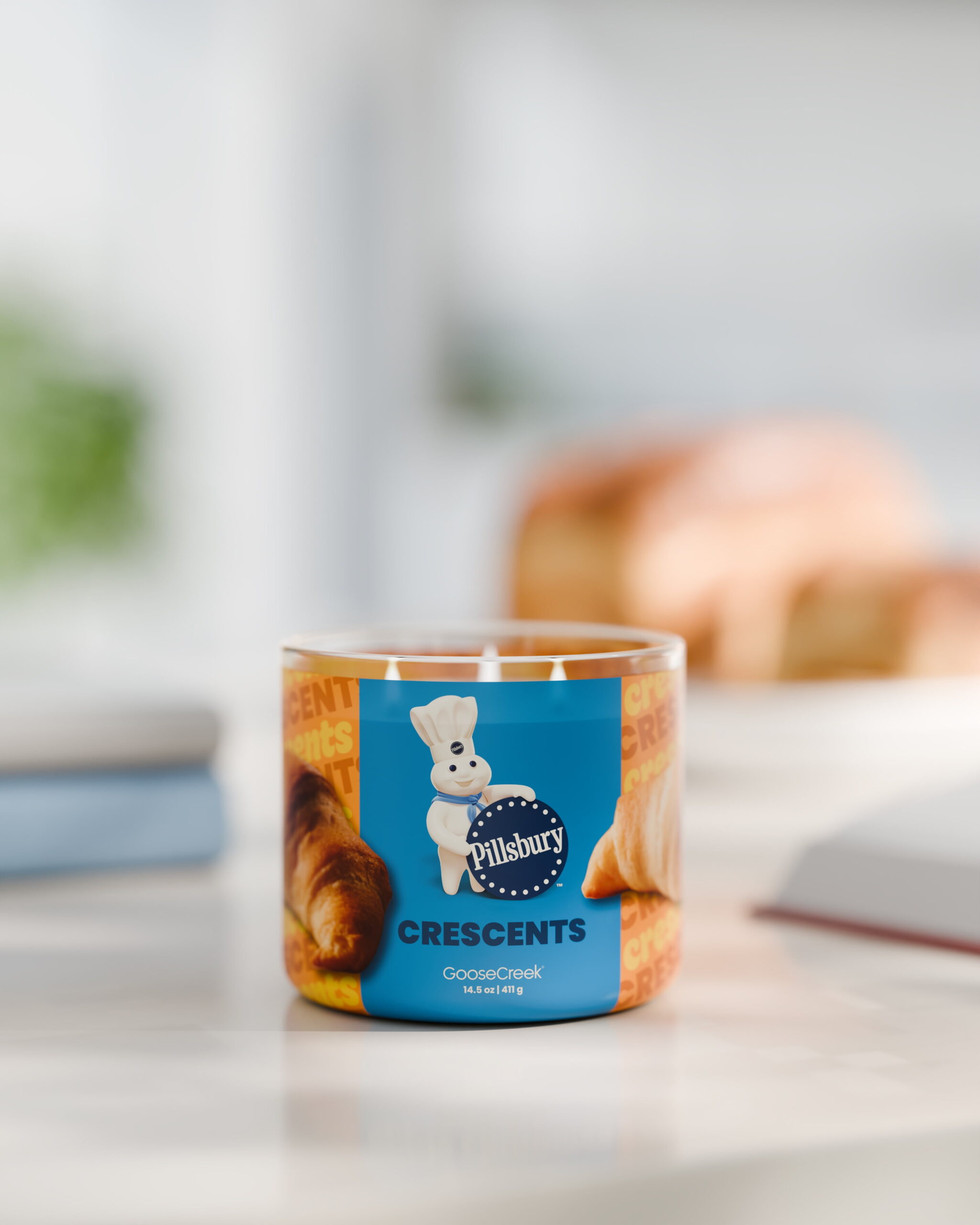 Goose Creek 3-Wick Pillsbury Chocolate Chip Cookie Dough Scented Jar Candle, 14.5oz. - Image 21