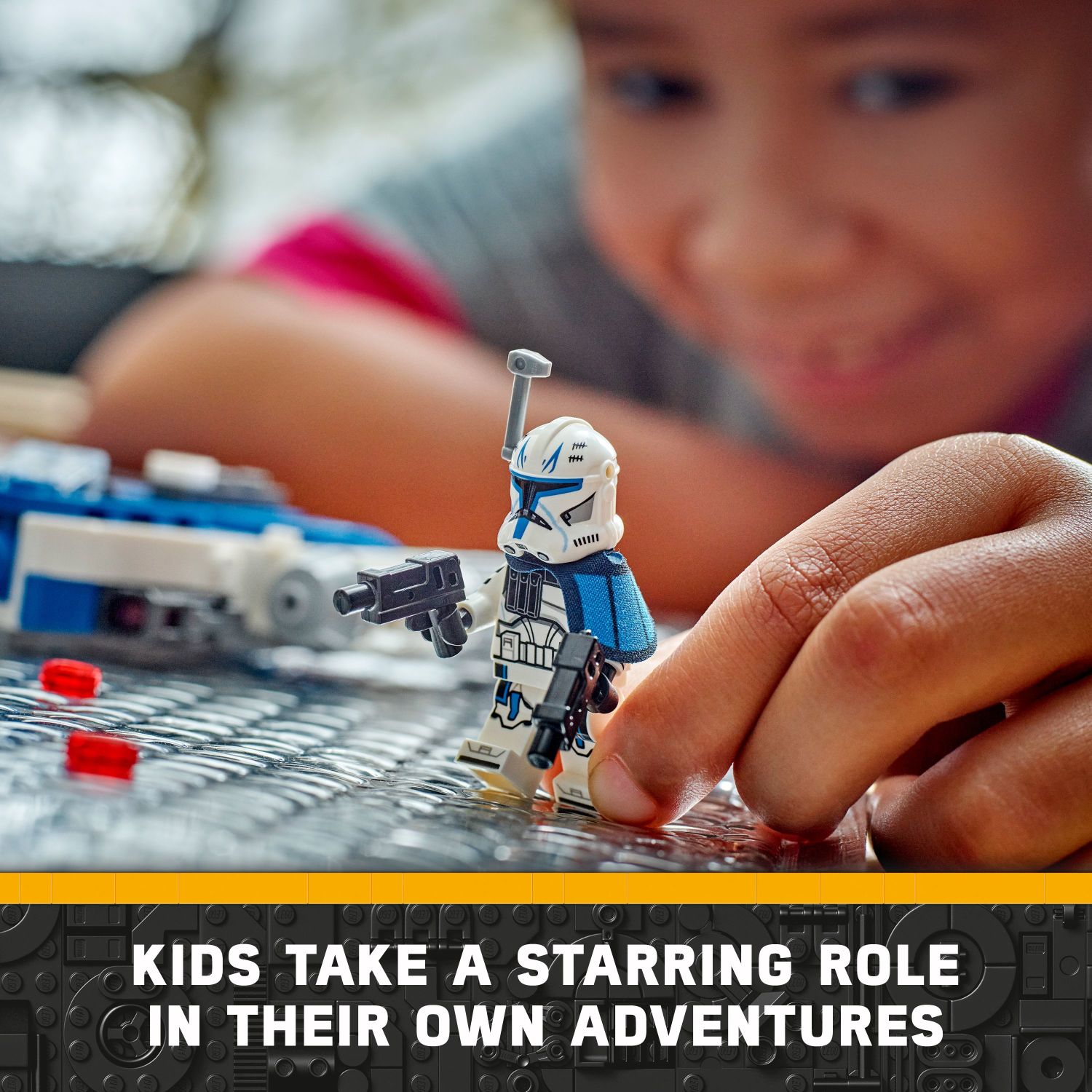 LEGO Star Wars: The Clone Wars Captain Rex Y-Wing Microfighter Building Set, Collectible Star Wars Y-Wing Toy for Kids with Captain Rex Minifigure, Star Wars Gift for Boys & Girls Ages 6 and Up, 75391 - Image 6