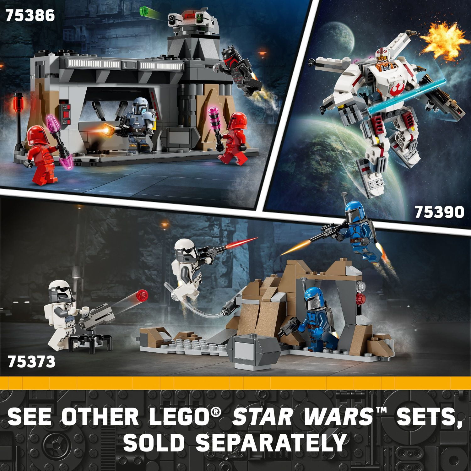 LEGO Star Wars: The Clone Wars Captain Rex Y-Wing Microfighter Building Set, Collectible Star Wars Y-Wing Toy for Kids with Captain Rex Minifigure, Star Wars Gift for Boys & Girls Ages 6 and Up, 75391 - Image 7