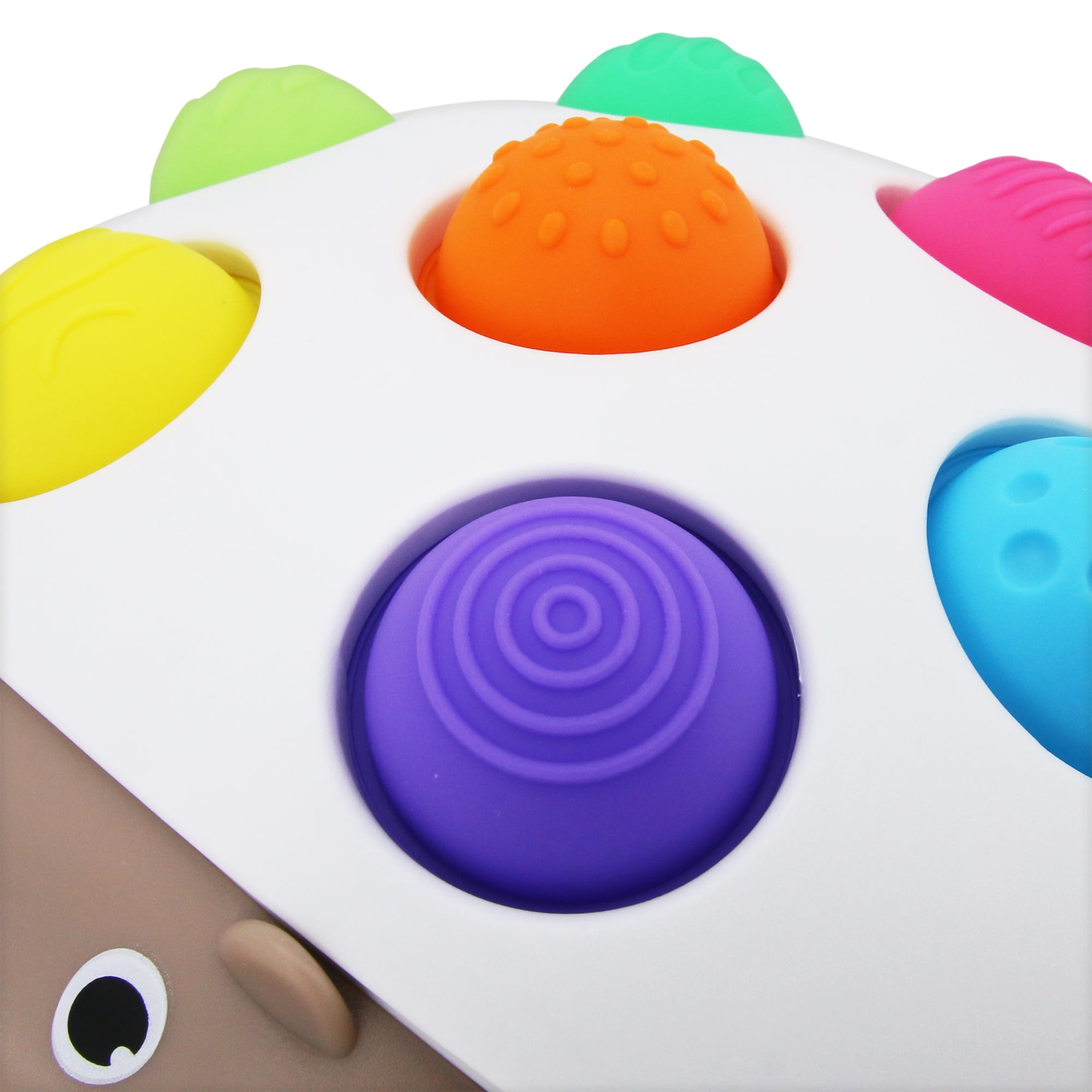 Spark Create Imagine Hedgehog Popper Sensory Learning Fidget Toy Push Pop Travel Fun - Image 8