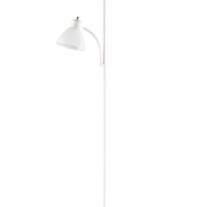 Mainstays 72‘’ White Combo Floor Lamp with Reading Lamp, Modern Design