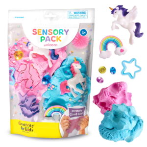 Creativity for Kids Sensory Pack - Unicorn Easter Basket Filler | Sensory Toy for Toddlers | Pastel Gifts and Travel Activities for Preschool Girls (Age 3+)