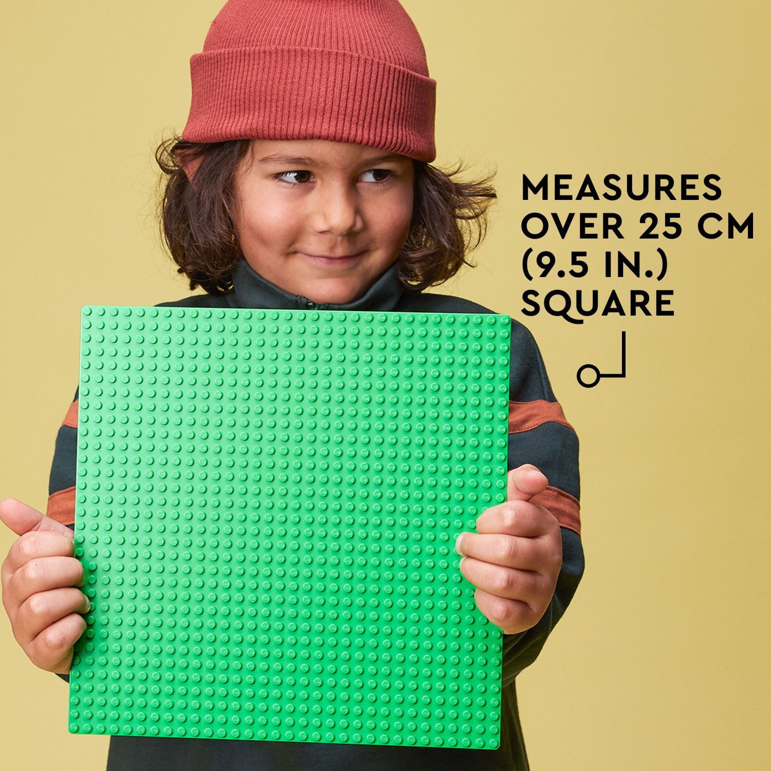 LEGO Classic Green Baseplate, Creative Toy for Back to School, Square 32x32 Stud Foundation to Build and Display Brick Creations, Great for Grassy Nature Landscapes and Back to School Supplies, 11023 - Image 6