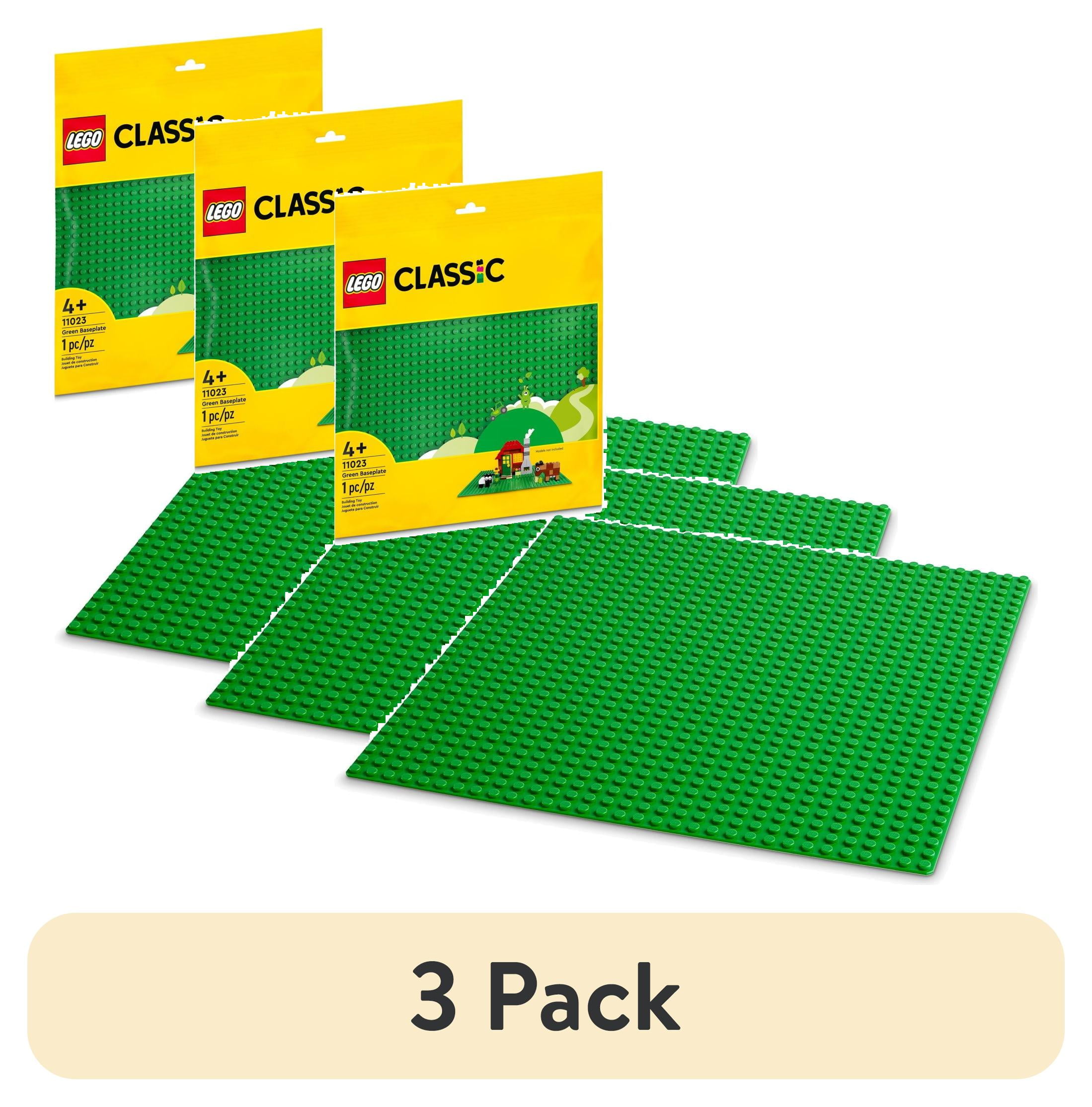 LEGO Classic Green Baseplate, Creative Toy for Back to School, Square 32x32 Stud Foundation to Build and Display Brick Creations, Great for Grassy Nature Landscapes and Back to School Supplies, 11023 - Image 10