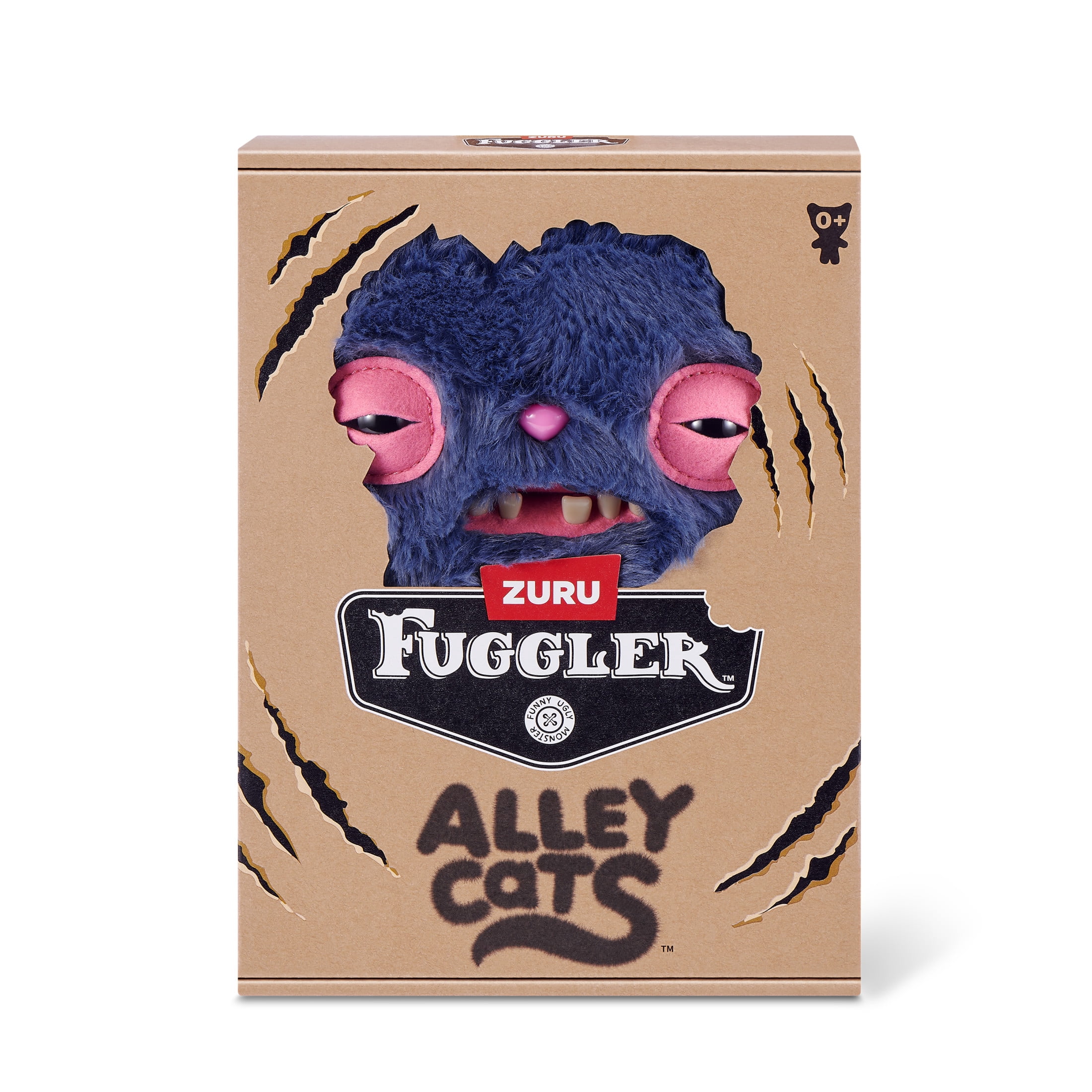 Fuggler Alley Cats 9 inch (Cheezee), Funny Ugly Monster Stuffed Animal Toy by ZURU - Image 2