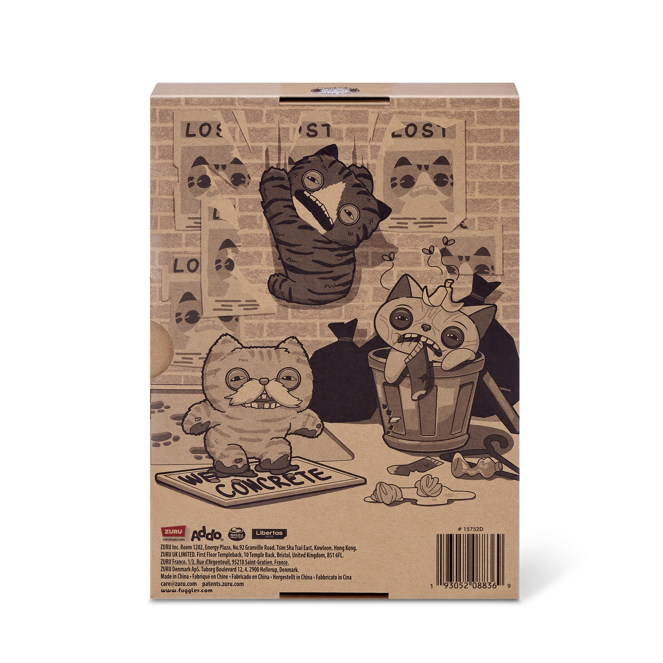 Fuggler Alley Cats 9 inch (Cheezee), Funny Ugly Monster Stuffed Animal Toy by ZURU - Image 9