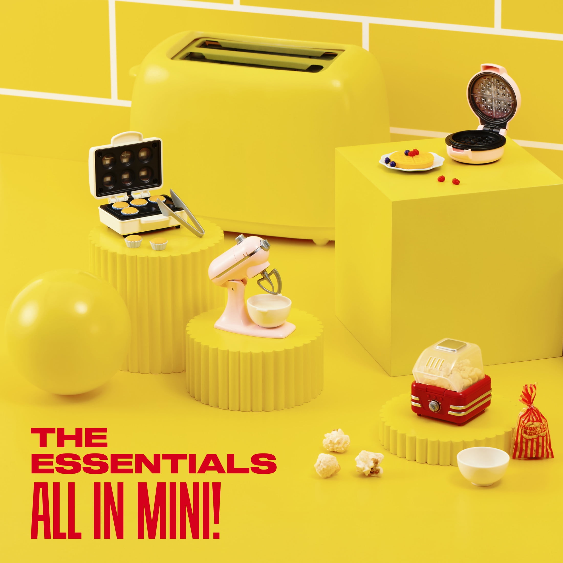 Mini Brands Really Works Magic Cook Kitchen Series 1 Ice-Cream Maker, Miniature Appliance Toy, for Kids, Teens & Adults Ages 3+ by ZURU - Image 4