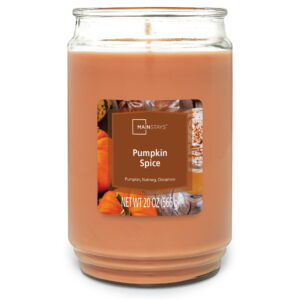 Mainstays Pumpkin Spice Scented Single Wick Candle, 20 oz.