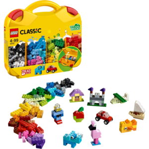 LEGO Classic Creative Suitcase 10713 - Includes Sorting Storage Organizer Case with Fun Colorful Building Bricks, Preschool Learning Toy for Kids to Play and Be Inspired by LEGO Masters