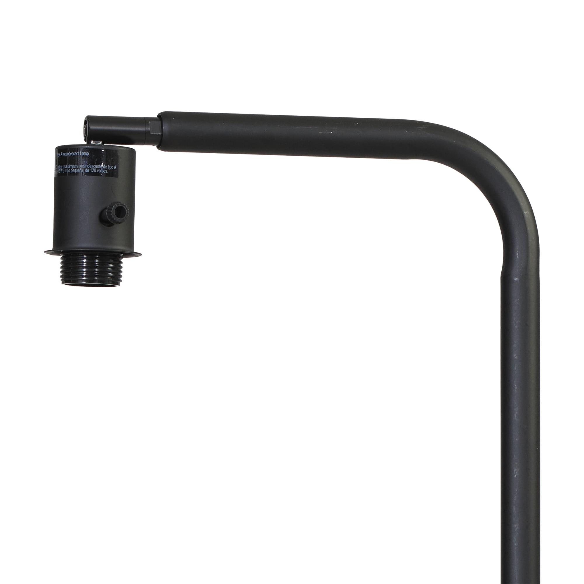 Mainstays 54-inch Mid-Century Style Floor Lamp, with Faux Wood Finished Table - Image 5