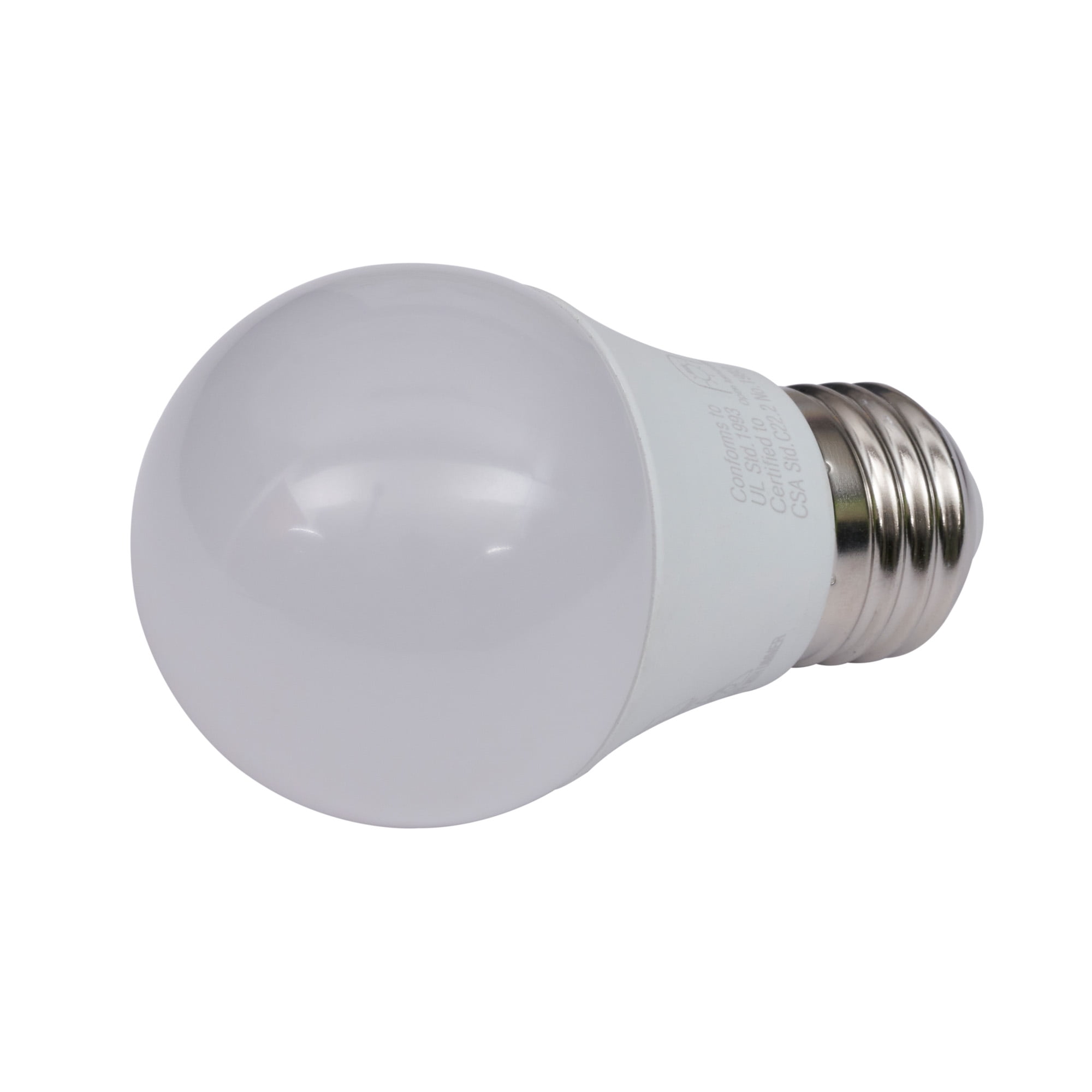 Mainstays 54-inch Mid-Century Style Floor Lamp, with Faux Wood Finished Table - Image 6