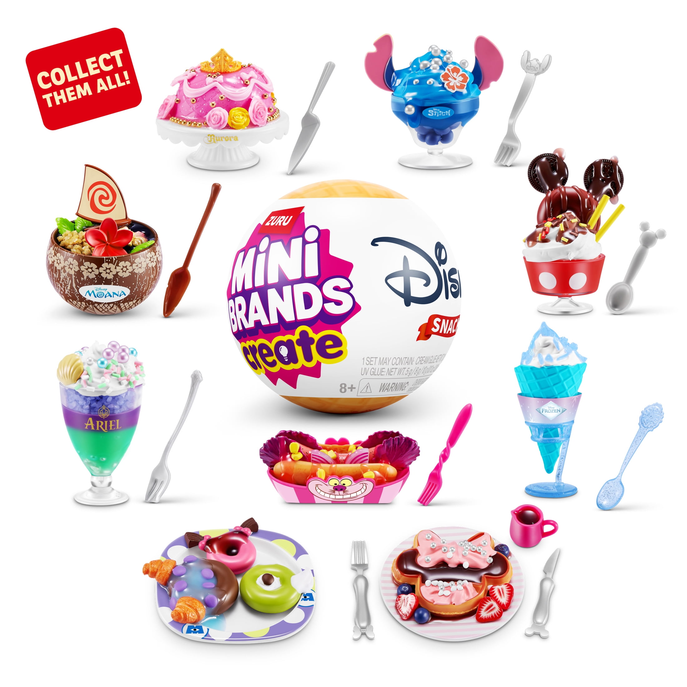Mini Brands Create Disney Snacks Blindbox Capsule S1, Collectible Unbox Surprise Toy for Kids, Teens & Adults Ages 3+ by ZURU - Image 8