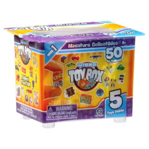 World's Smallest Micro Toy Box Series 1 Mystery Pack (5 RANDOM Figures)