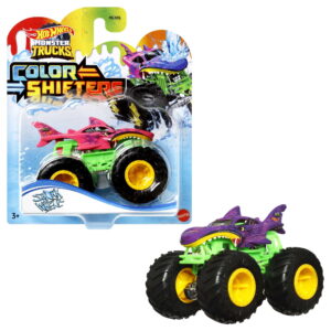 Hot Wheels Monster Trucks Color Shifters Toy Truck in 1:64 Scale (Styles May Vary)