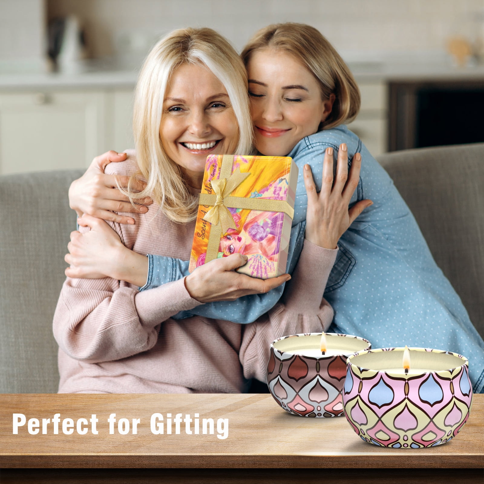 Scented Candles Gift Set, 6 Pack Jar Candles for Women, Each Candle Burns for 15 h - Image 14