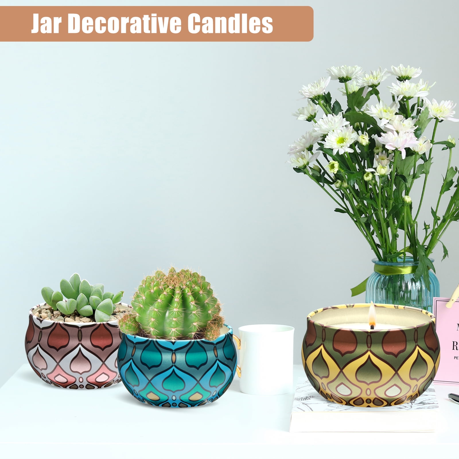 Scented Candles Gift Set, 6 Pack Jar Candles for Women, Each Candle Burns for 15 h - Image 15