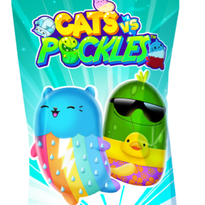 Cats Vs Pickles 4in Colorful Bean-Filled Blind Pack Assortment Plush, Novelty & Gag Toys for Kids 4+