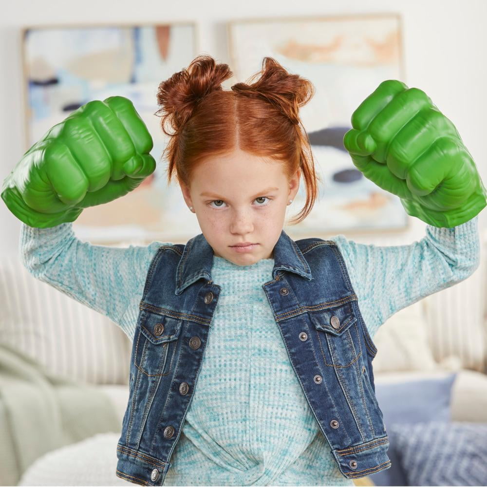 Marvel Avengers Hulk Gamma Smash Fists Role Play Toy for Kids, Ages 5 and up - Image 6