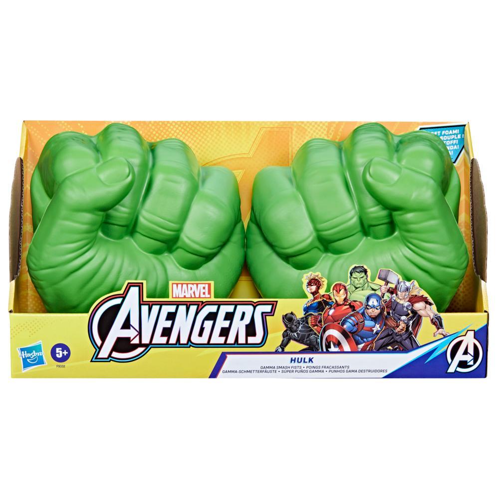 Marvel Avengers Hulk Gamma Smash Fists Role Play Toy for Kids, Ages 5 and up - Image 8