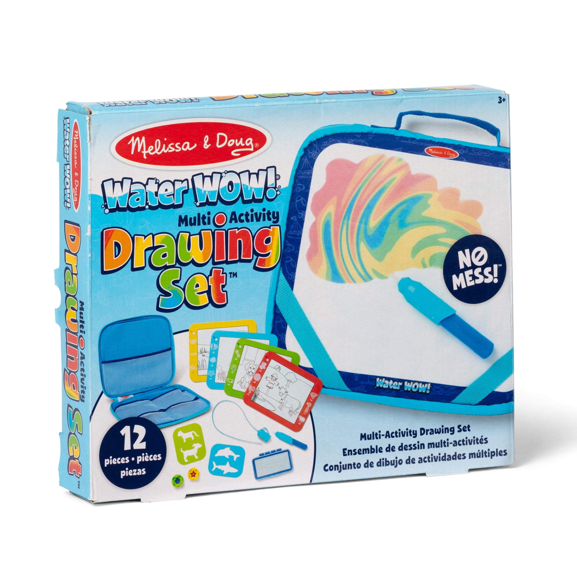 Melissa & Doug Water WOW! Water WOW! Take-Along Multi-Activity Color-Reveal Drawing Set Travel Toy Ages 3+ - Image 3