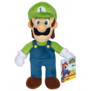 Nintendo Super Mario 9 inch Luigi Plush Toy Figure (Selections May Vary)