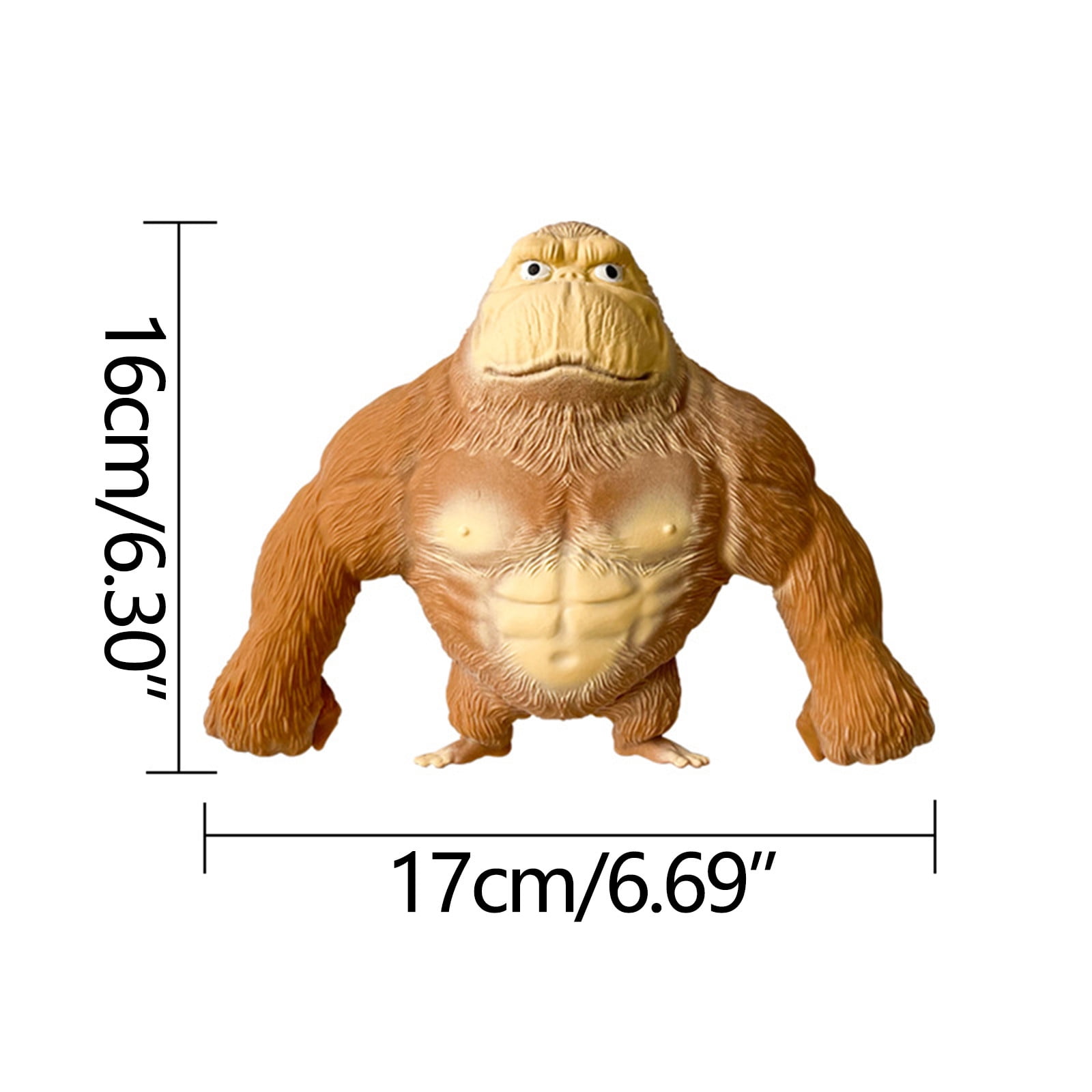 YingYouFu Stretchy Glue-Sand Filled Rubber - Soft Decompression Doll Toy,High-Elastic Stretchable for Stress Relief,Ideal for Adults and Children To Relieve Anxiety - Image 2