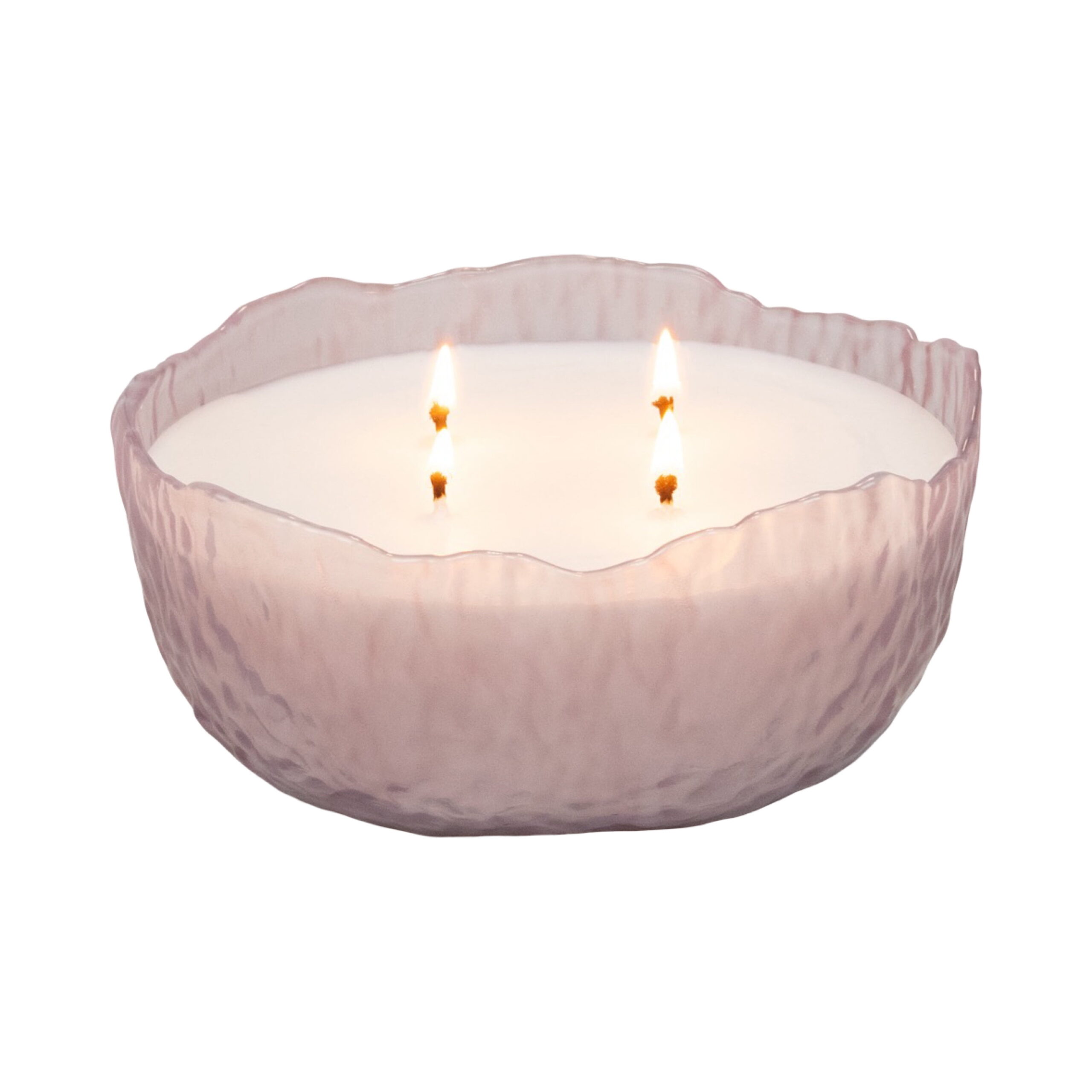Home Decor Collection 3-Wick Moon Bowl Scented Jar Candle, Santal Fluer & Amber, 21.3 oz. - Image 9