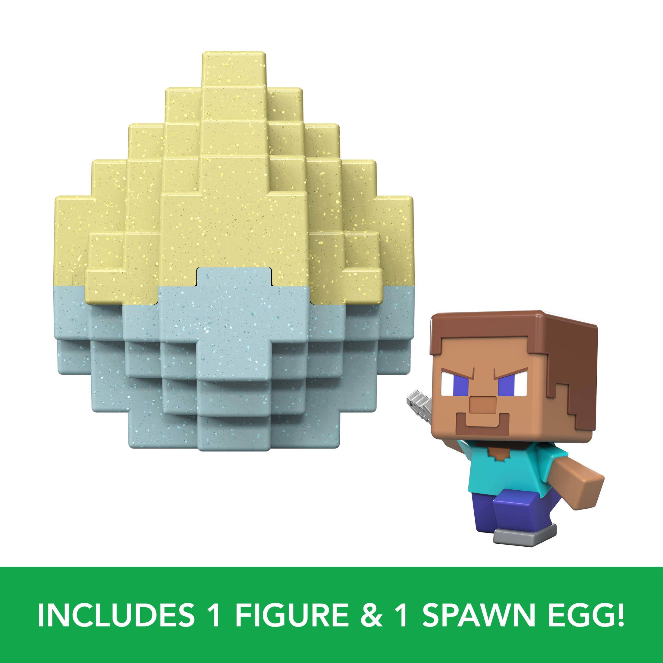 Minecraft Mini Mode Spawn Egg with Surprise Mini Figure, 1.5-inch Collectible Toy (Characters May Vary) - Image 3