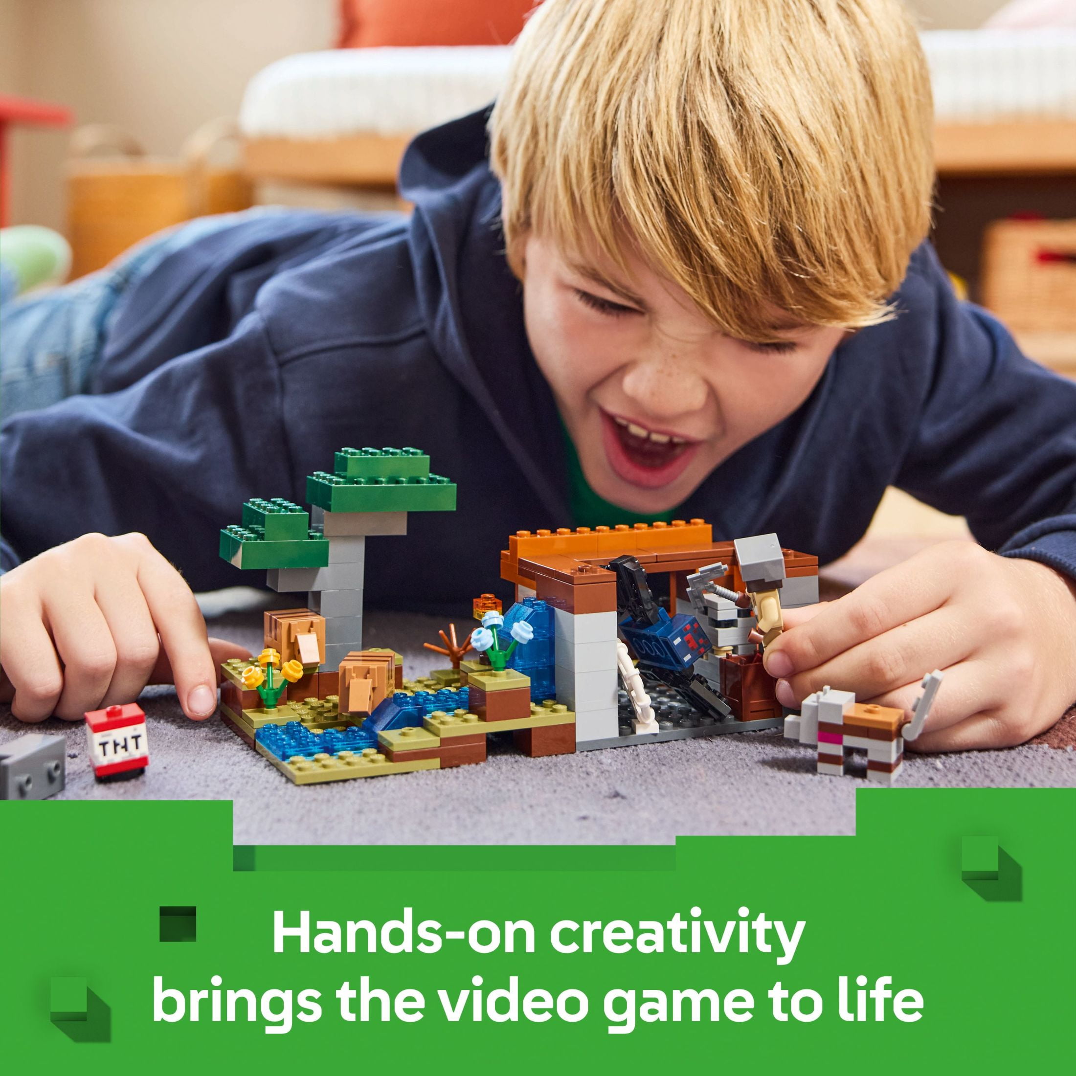 LEGO Minecraft The Armadillo Mine Expedition Toy Figures and Playset - Building Minecraft Toy for Kids, Boys and Girls, Ages 8+ - with Gaming Figures for Pretend Play - Birthday Gift Idea - 21269 - Image 6