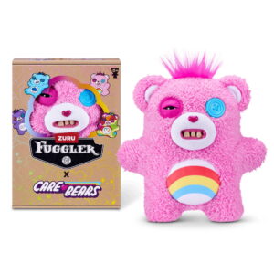 Fuggler Care Bears 9 inch (CheerBear), Funny Ugly Monster Stuffed Animal Toy by ZURU