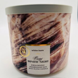 Cozy Sunday Night 3 Wick Candle 14.5 Ounce 25 to 45 Hour Burn Time